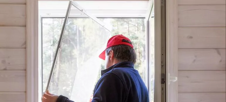 Expandable Window Screen Installation in Merritt Island, FL